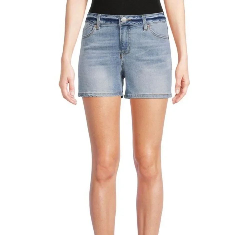 Astor Denim Juniors' Repreve Denim Shorts size1